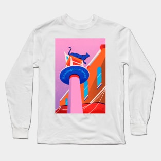 Kensington Cat by Cindy Rose Studio Long Sleeve T-Shirt